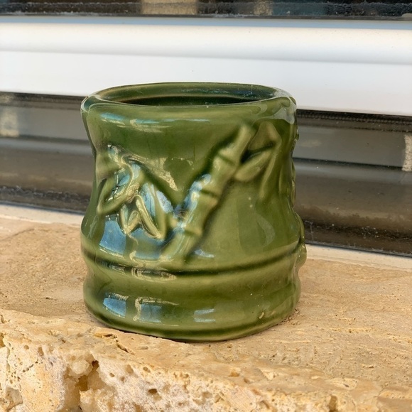 Ceramic Bamboo Pot - Picture 3 of 6